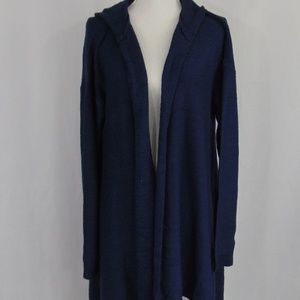 Waterfall open hooded Cardigan